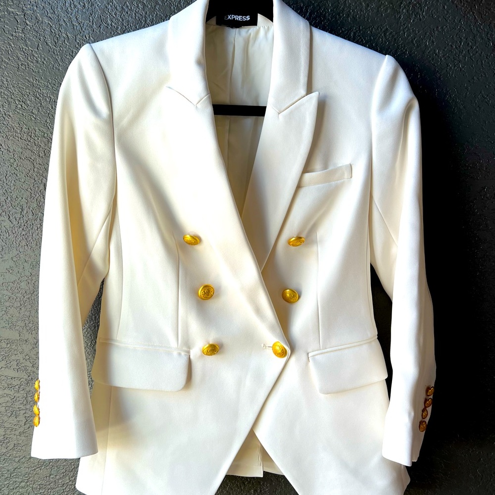 Express Cream Blazer